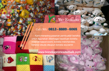 Boneka Maskot, Boneka Bantal, Boneka Travel, Boneka Leher.Boneka Promosi, Boneka Suvenir, Boneka Wisuda, JPG