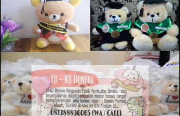 53Pabrik Boneka Wisuda,Vendor Boneka Maskot Murah SUMATERA UTARA