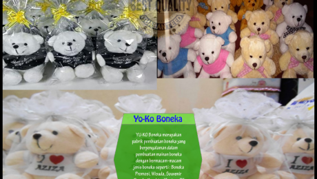 Industri Boneka Leher Terbaik Prabumulih Sumatera Selatan, Industri Souvenir Boneka Terbaik Prabumulih Sumatera Selatan