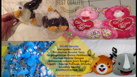 Pesan Boneka Leher Terbaik Salatiga Jawa Tengah, Pesan Souvenir Boneka Terbaik Salatiga Jawa Tengah