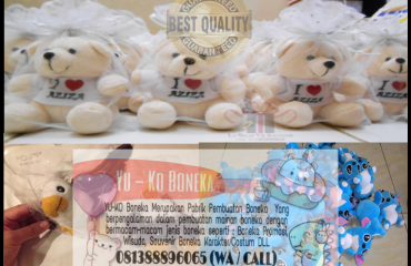 Pesan Boneka Leher Terbaik Tangerang Banten, Pesan Souvenir Boneka Terbaik Tangerang Banten