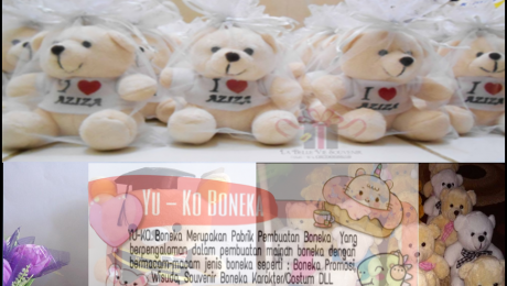 Pesan Boneka Leher Terbaik Tebing Tinggi Sumatera Utara, Pesan Souvenir Boneka Terbaik Tebing Tinggi Sumatera Utara