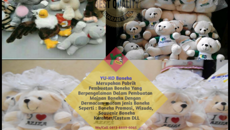 133 Konveksi Boneka Wisuda Murah,Konveksi Boneka Maskot Sulawesi Tengah