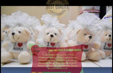 140 Vendor Boneka Wisuda Murah,Industri Boneka Maskot Terbaik Sulawesi Tengah
