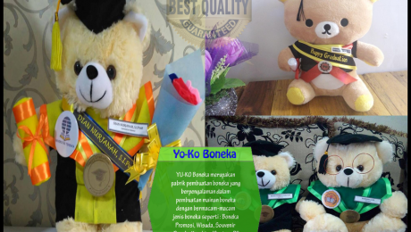 161Toko Boneka Wisuda,Supplier Boneka Maskot Murah RIAU