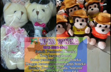 164Produksi Boneka Wisuda,Pusat Boneka Maskot Murah RIAU