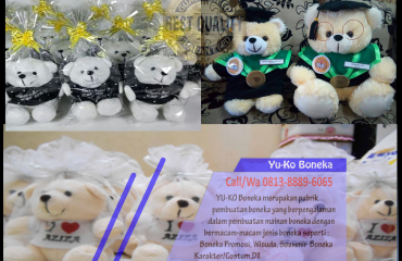 198Produksi Boneka Wisuda Terbaik,Distributor Boneka Maskot RIAU