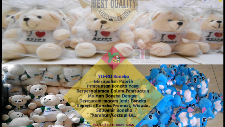 225 Vendor Boneka Wisuda,Produksi Boneka Maskot Murah Sulawesi Barat