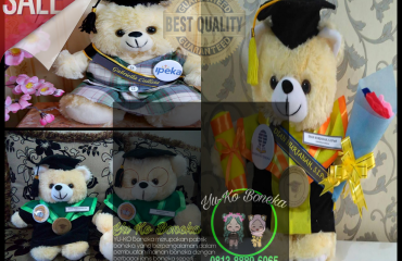 317 Beli Boneka Wisuda,Supplier Boneka Maskot Terbaik Maluku Utara