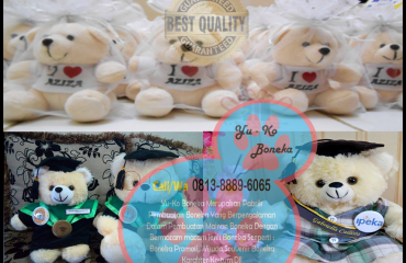 367Konveksi Boneka Wisuda,Pusat Boneka Maskot Terbaik LAMPUNG