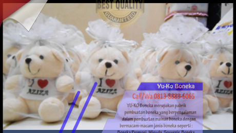 Beli Boneka Leher Murah Lampung, Beli Souvenir Boneka Murah Lampung