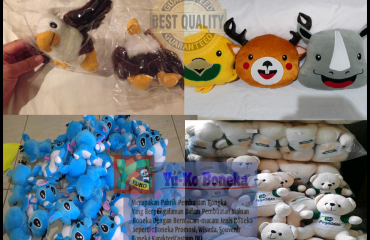 Boneka Leher Serang Banten, Souvenir Boneka Serang Banten, Boneka Maskot Serang Banten, Boneka Souvenir Serang Banten