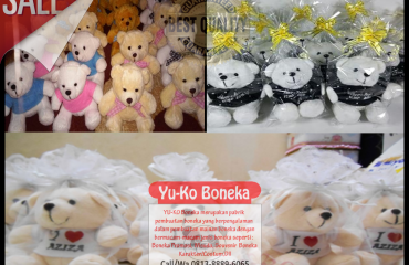 Distributor Boneka Leher Murah Riau, Distributor Souvenir Boneka Murah Riau