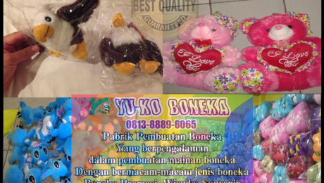Distributor Boneka Leher Semarang Jawa Tengah, Distributor Souvenir Boneka Semarang Jawa Tengah