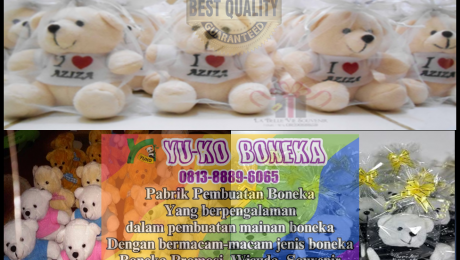 Distributor Boneka Leher Terbaik Dumai Riau, Distributor Souvenir Boneka Terbaik Dumai Riau
