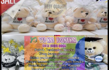 Distributor Boneka Leher Terbaik Lubuklinggau Sumatera Selatan, Distributor Souvenir Boneka Terbaik Lubuklinggau Sumatera Selatan