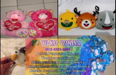 Grosir Boneka Leher Murah Salatiga Jawa Tengah, Grosir Souvenir Boneka Murah Salatiga Jawa Tengah