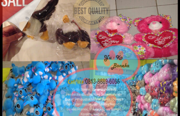 Grosir Boneka Leher Murah Semarang Jawa Tengah, Grosir Souvenir Boneka Murah Semarang Jawa Tengah