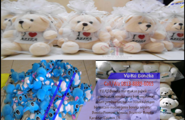 Grosir Boneka Leher Murah Tangerang Selatan Banten, Grosir Souvenir Boneka Murah Tangerang Selatan Banten