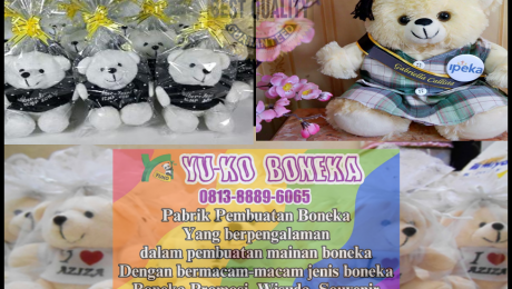 Grosir Boneka Leher Palembang Sumatera Selatan, Grosir Souvenir Boneka Palembang Sumatera Selatan