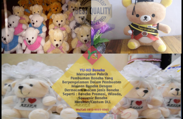 Industri Boneka Leher Terbaik Tanjungbalai Sumatera Utara, Industri Souvenir Boneka Terbaik Tanjungbalai Sumatera Utara