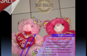 Industri Boneka Leher Terbaik Tegal Jawa Tengah, Industri Souvenir Boneka Terbaik Tegal Jawa Tengah