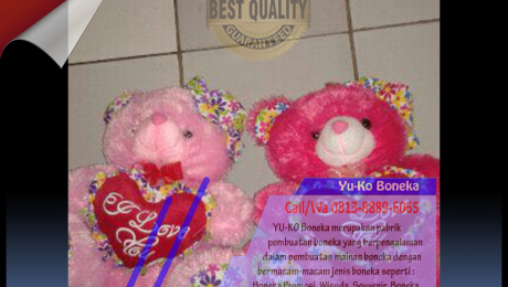 Industri Boneka Leher Terbaik Tegal Jawa Tengah, Industri Souvenir Boneka Terbaik Tegal Jawa Tengah