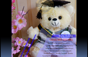 Industri Boneka Promosi Murah Lampung, Industri Boneka Wisuda Murah Lampung, Industri Boneka Bantal Murah Lampung, Industri Boneka Weding Murah Lampung
