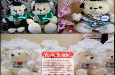 Industri Boneka Promosi Papua, Industri Boneka Wisuda Papua, Industri Boneka Bantal Papua, Industri Boneka Weding Papua (2)