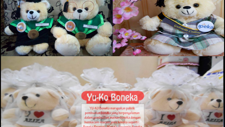 Industri Boneka Promosi Papua, Industri Boneka Wisuda Papua, Industri Boneka Bantal Papua, Industri Boneka Weding Papua (2)