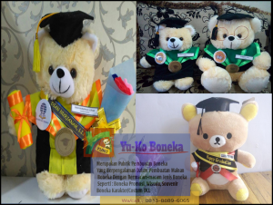 Pesan Boneka Wisuda Murah
