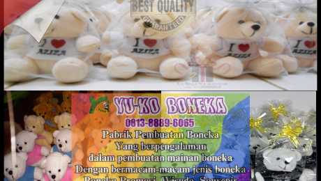 Jasa Pembuatan Boneka Leher Dumai Riau, Jasa Pembuatan Souvenir Boneka Dumai Riau
