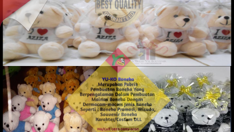 Jasa Pembuatan Boneka Leher Murah Dumai Riau, Jasa Pembuatan Souvenir Boneka Murah Dumai Riau