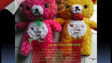 Jasa Pembuatan Boneka Leher Murah Malang Jawa Timur, Jasa Pembuatan Souvenir Boneka Murah Malang Jawa Timur