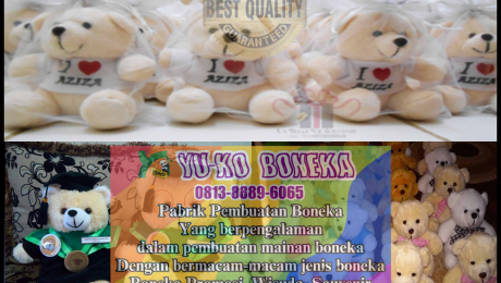Jasa Pembuatan Boneka Leher Murah Solok Sumatera Barat, Jasa Pembuatan Souvenir Boneka Murah Solok Sumatera Barat