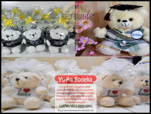 Pesan Boneka Wisuda.