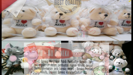 Jasa Pembuatan Boneka Leher Terbaik Bandar Lampung, Jasa Pembuatan Souvenir Boneka Terbaik Bandar Lampung