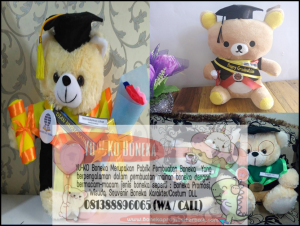Pesan Boneka Wisuda Terbaik