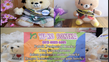 Jasa Pembuatan Boneka Leher Terbaik Padang Sumatera Barat, Jasa Pembuatan Souvenir Boneka Terbaik Padang Sumatera Barat
