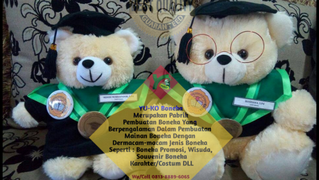 Jasa Pembuatan Boneka Promosi Jambi, Jasa Pembuatan Boneka Wisuda Jambi, Jasa Pembuatan Boneka Bantal Jambi, Jasa Pembuatan Boneka Weding Jambi