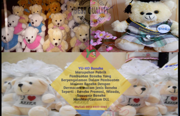 Pabrik Boneka Leher Murah Bukittinggi Sumatera Barat, Pabrik Souvenir Boneka Murah Bukittinggi Sumatera Barat
