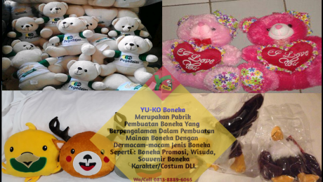 Pabrik Boneka Leher Murah Magelang Jawa Tengah, Pabrik Souvenir Boneka Murah Magelang Jawa Tengah