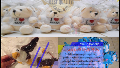 Pabrik Boneka Leher Murah Tangerang Banten, Pabrik Souvenir Boneka Murah Tangerang Banten