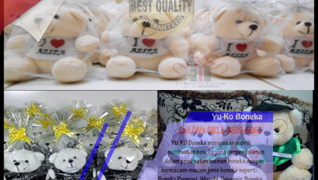 Pabrik Boneka Leher Terbaik Pekanbaru Riau, Pabrik Souvenir Boneka Terbaik Pekanbaru Riau