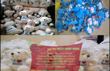 Pabrik Boneka Leher Terbaik Tangerang Selatan Banten, Pabrik Souvenir Boneka Terbaik Tangerang Selatan Banten