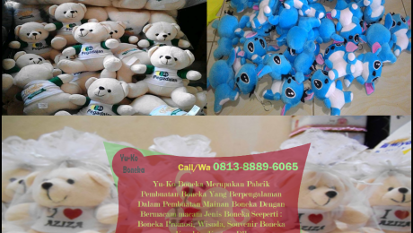 Pabrik Boneka Leher Terbaik Tangerang Selatan Banten, Pabrik Souvenir Boneka Terbaik Tangerang Selatan Banten