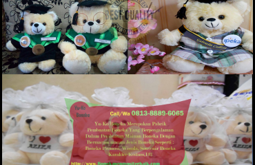 Pabrik Boneka Promosi Murah Papua, Pabrik Boneka Wisuda Murah Papua, Pabrik Boneka Bantal Murah Papua, Pabrik Boneka Weding Murah Papua (2)