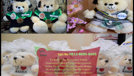 Pabrik Boneka Promosi Murah Papua, Pabrik Boneka Wisuda Murah Papua, Pabrik Boneka Bantal Murah Papua, Pabrik Boneka Weding Murah Papua (2)