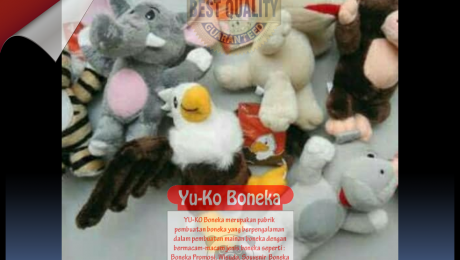 Pesan Boneka Leher Terbaik Lampung, Pesan Souvenir Boneka Terbaik Lampung